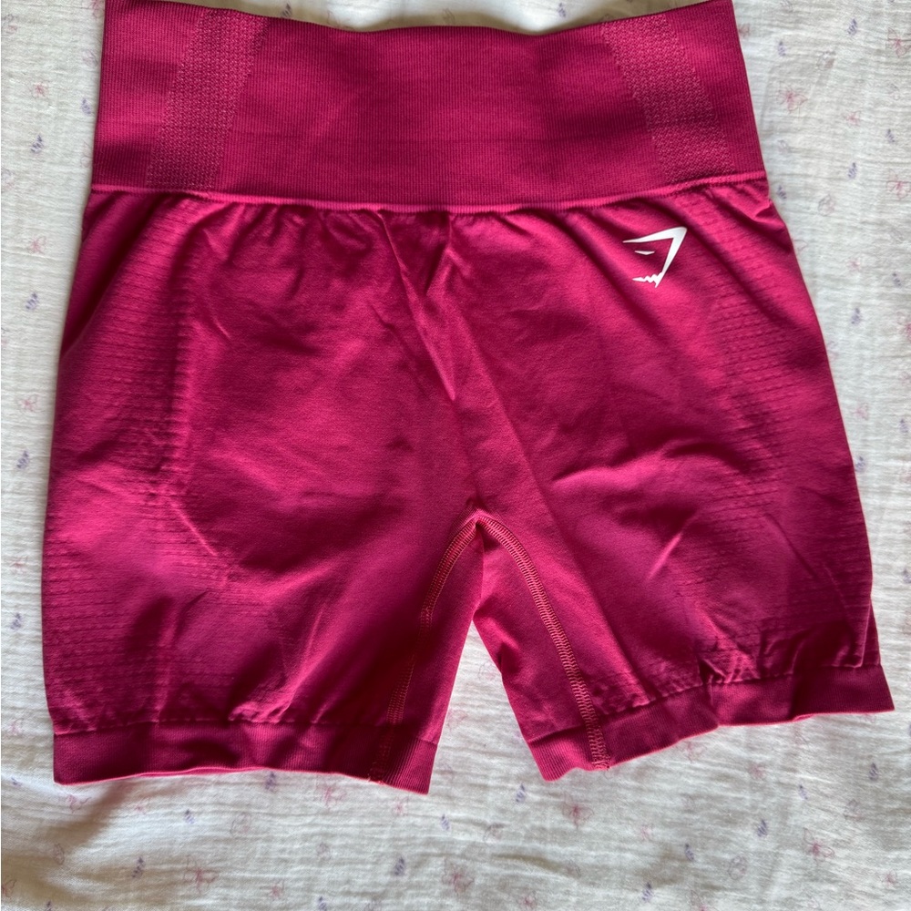 Gymshark magenta vital shorts medium 🌺